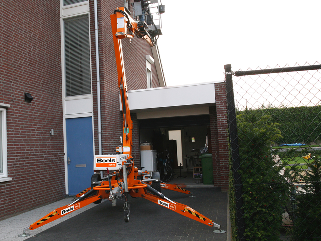 Stolen Twin Mast Boom Lift Nifty Lift 120THAC